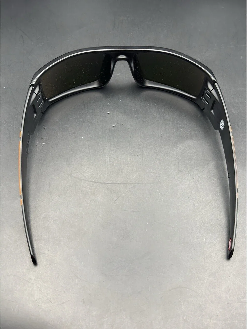 Oakley Gascan NFL Bengals Matte Black Ruby Iridium (BUCS Etched)